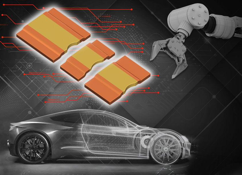 ROHM’s New Ultra-Low Profile 12W Rated Metal Plate Shunt Resistor: Ideal for Double-Sided Cooled Power Modules in Automotive and Industrial Equipment Applications